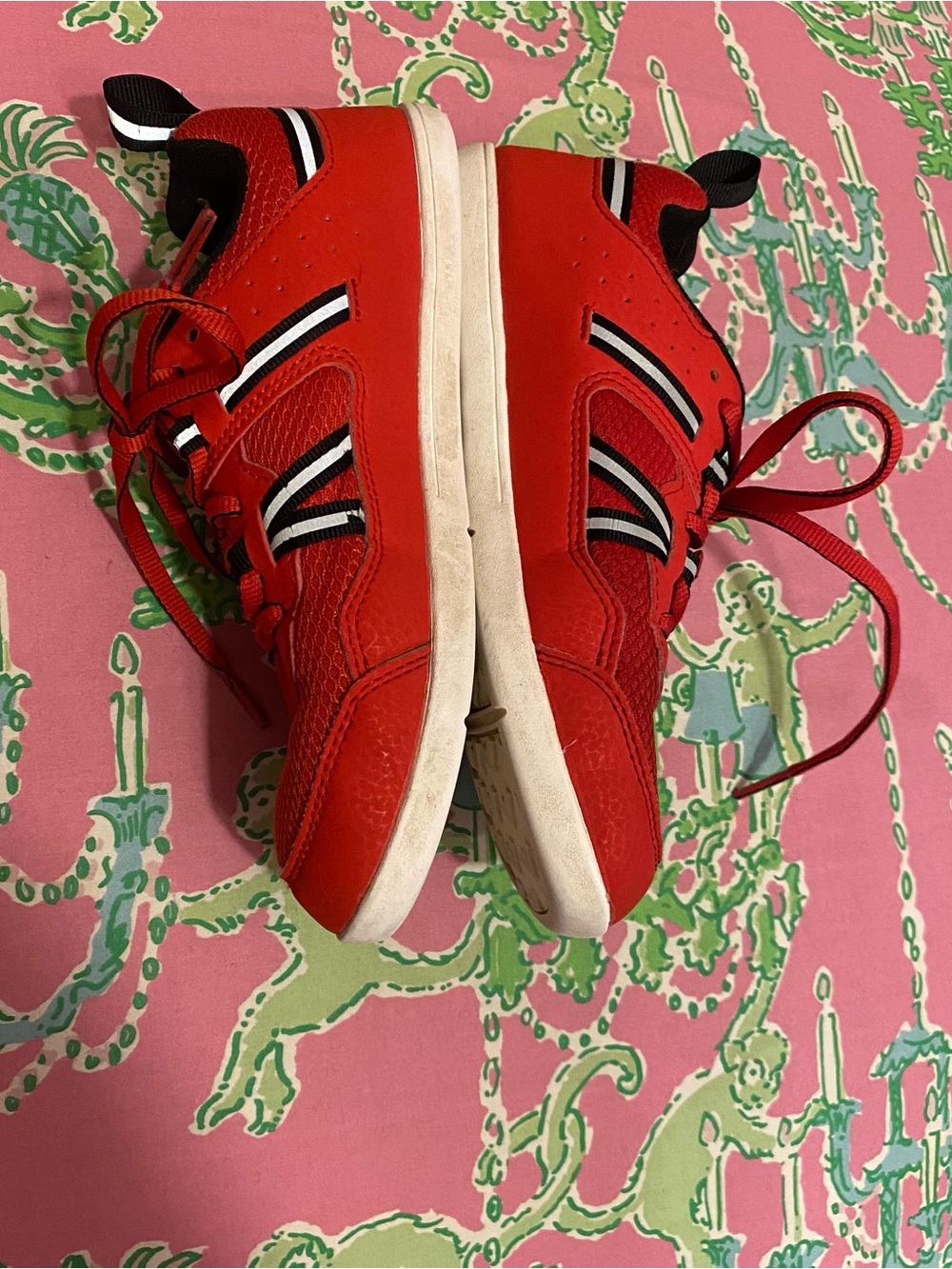 Xero red Prio Running Athletic Shoes Barefoot Minimalist Kids Size 2 - Picture 6 of 9